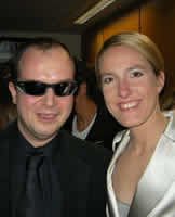 Frédéric Lamory et Justine Henin