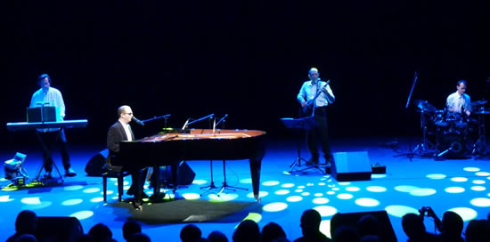 Frédéric Lamory et 3 musiciens au Centre Culturel d'Auderghem